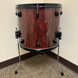 Dixon Demon Floor Tom 16x14 Red Plasma