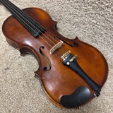 Unlabeled 4/4 Size Violin w/ Case & Bow F