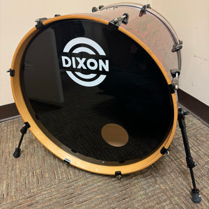 Dixon Demon Bass Kick Drum 22x18 Red Plasma