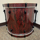 Dixon Demon Bass Kick Drum 22x18 Red Plasma