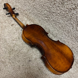 Unlabeled 4/4 Size Violin w/ Case & Bow F