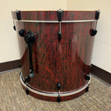 Dixon Demon Bass Kick Drum 22x18 Red Plasma