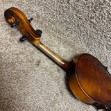 Unlabeled 4/4 Size Violin w/ Case & Bow F
