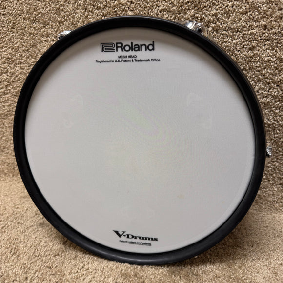 Roland Electronic Snare V-Drum PDA120LS-BK Black
