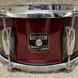 Gretsch Catalina Maple Snare 14x6 Cherry Wine Red Gloss Stain