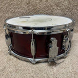 Gretsch Catalina Maple Snare 14x6 Cherry Wine Red Gloss Stain