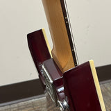 B.C. Rich Warlock Revenge Flame Maple Top Transparent Red