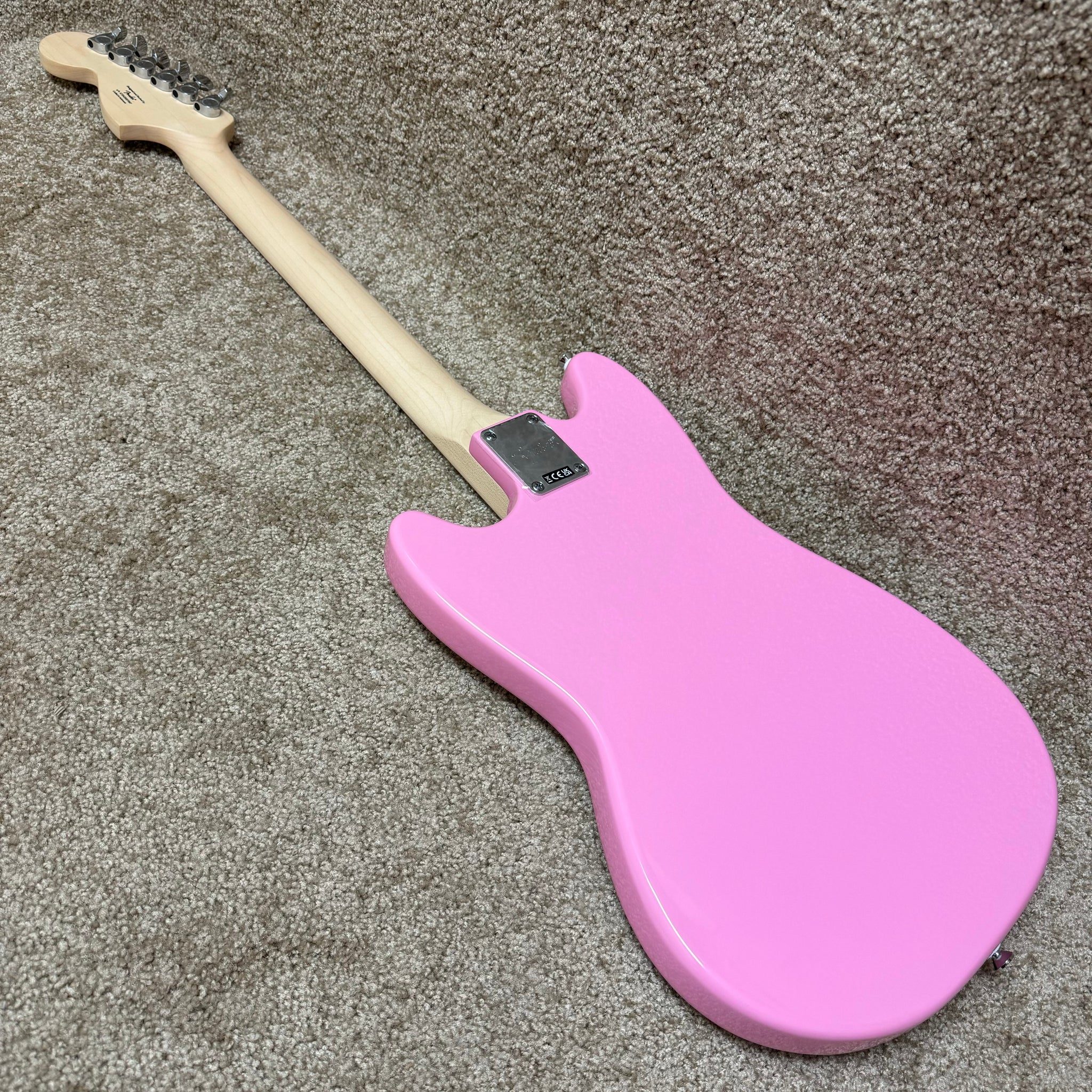 Fender Squier Sonic Mustang HH Flash Pink Electric Guitar