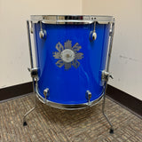 Pearl Chad Smith Limited Edition Signature Floor Tom Blue 14