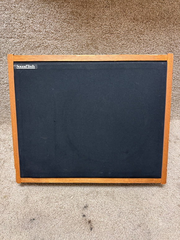 (A) SoundTech CX1 Wood Panel Wedge Monitor Speaker – Mountain Music