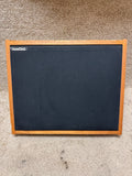 (A) SoundTech CX1 Wood Panel Wedge Monitor Speaker
