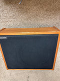 (A) SoundTech CX1 Wood Panel Wedge Monitor Speaker