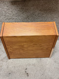 (A) SoundTech CX1 Wood Panel Wedge Monitor Speaker
