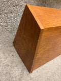 (A) SoundTech CX1 Wood Panel Wedge Monitor Speaker