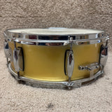 Gretsch Snare Drum Square Badge 14x5.5 Gold