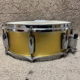 Gretsch Snare Drum Square Badge 14x5.5 Gold