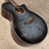 Ibanez AEG70-TCH Acoustic Electric Guitar Trans Charcoal Burst