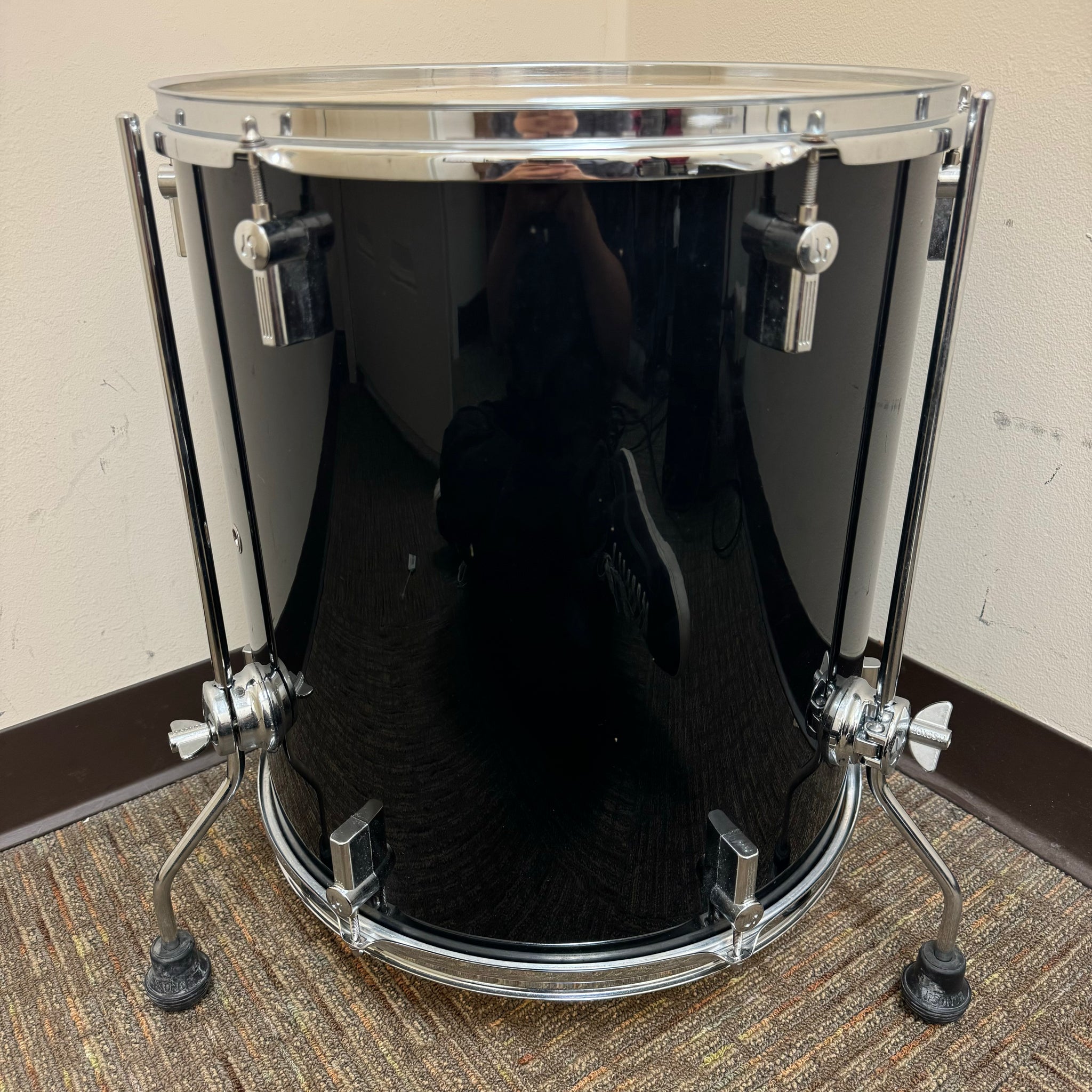 Sonor Phil Rudd AC DC Special Edition Floor Tom 16x17.5 Black Mountain Music