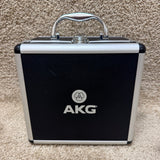 AKG P220 Large Diaphragm Condenser Mic w/ Case & Shock Mount