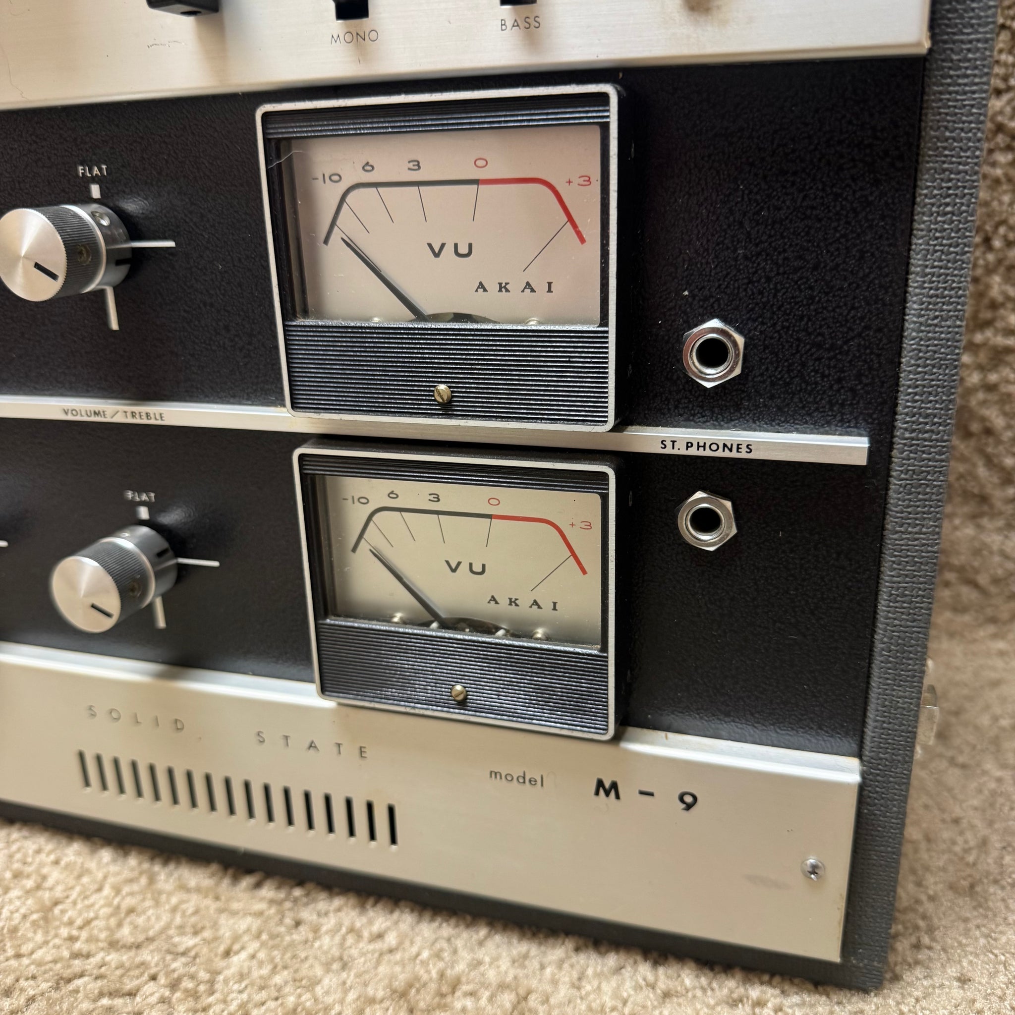akai fly rod reel Akai M-9 Stereo Reel-to-Reel 1/4 inch Tape Recorder Machine – Mountain Music