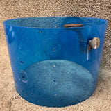 Ludwig Vistalite Tom Shell Blue 13x9" 1970s-80s B/O