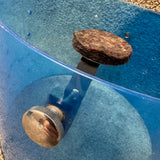 Ludwig Vistalite Tom Shell Blue 13x9" 1970s-80s B/O