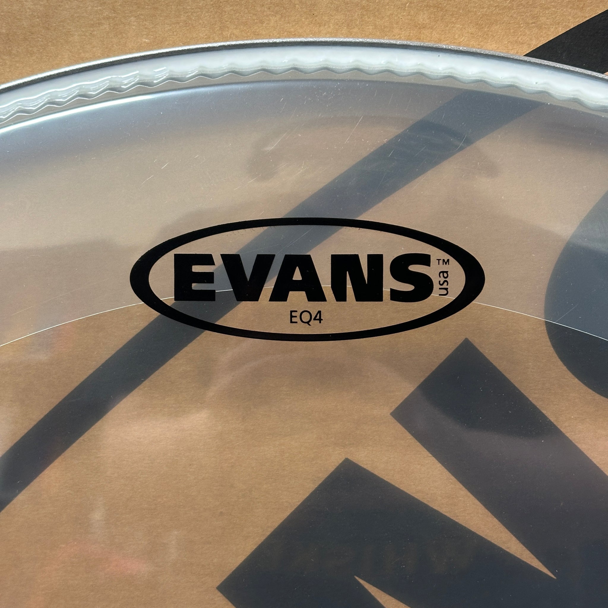 Evans EQ4 Bass Drum Head Clear 24 Mountain Music
