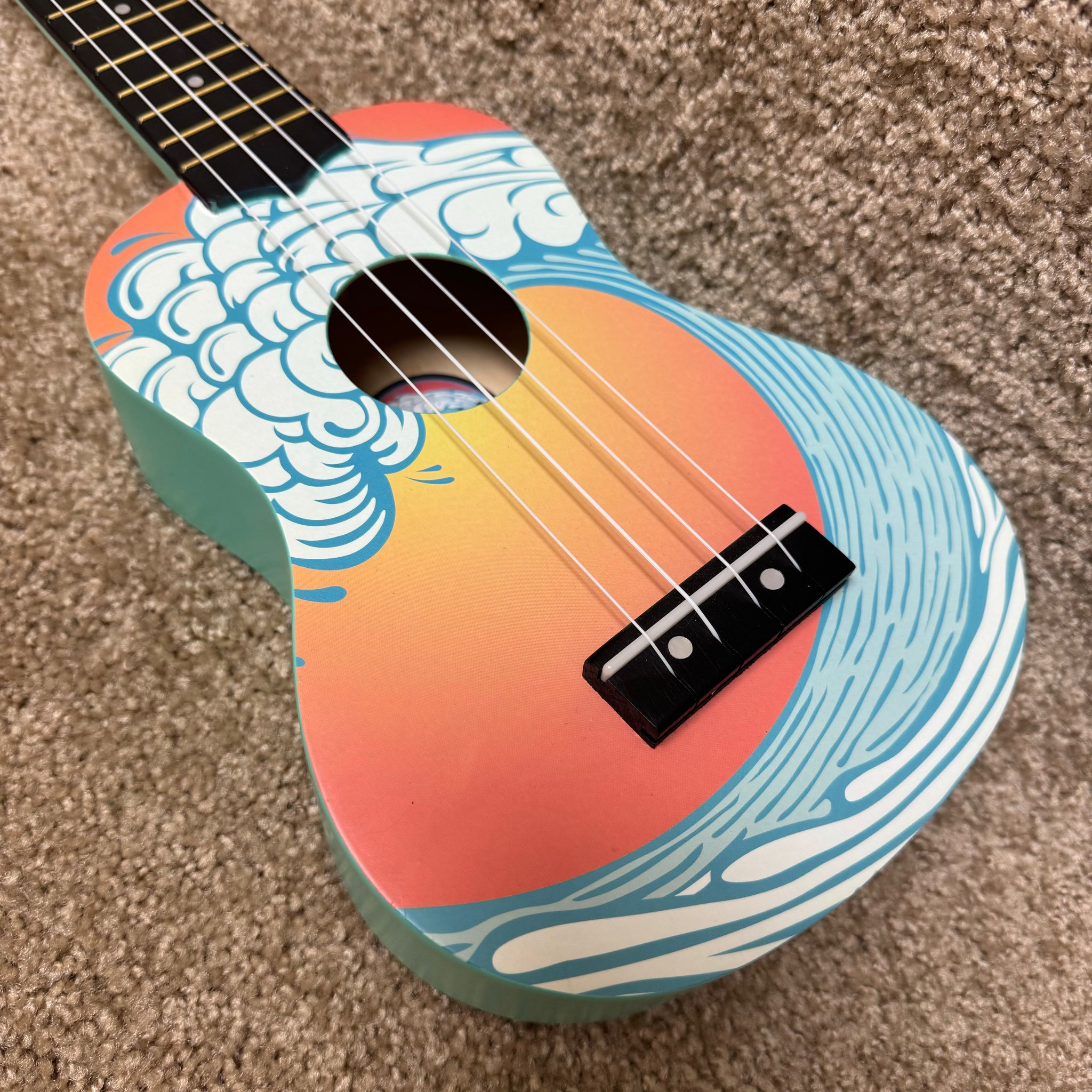 Amahi DDUK9 Ocean Soprano fashion Ukulele