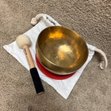 Sela Harmony SE263 Singing Bowl 7.5 Inch Brass w/ Ring & Mallet