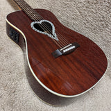 Fender California Series Alkaline Trio Malibu A/E Mahogany Natural