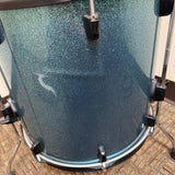 Crush Alpha Floor Tom Blue Sparkle 16x15