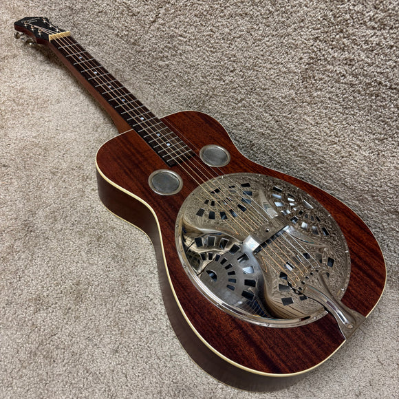 Recording King RR-61-BR Squareneck Mahogany Resonator