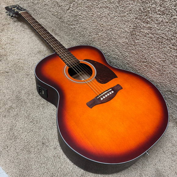 Ibanez Performance Series PJ50E-OAH Jumbo Open Pore Vintage Amber Sunburst