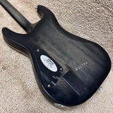 Schecter C-1 Platinum Rosewood Fingerboard MIK EMGs See Through Black Satin Stain