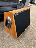 (B) SoundTech CX1 Wood Panel Wedge Monitor Speaker