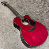 Yamaha FSX800C Acoustic Electric Guitar Ruby Red