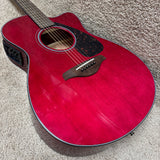 Yamaha FSX800C Acoustic Electric Guitar Ruby Red