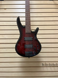 Ibanez GSR205SM-CNB Gio 5-String Charcoal Brown Burst
