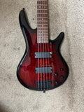 Ibanez GSR205SM-CNB Gio 5-String Charcoal Brown Burst