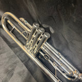 John Packer Silver Bb Trumpet B  JP-051S w/ Case and Mouthpiece