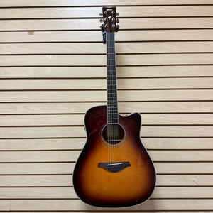 Yamaha FGC-TA BS TransAcoustic Cutaway Brown Sunburst