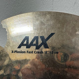 Cracked Sabian AAX 18" Fast Crash