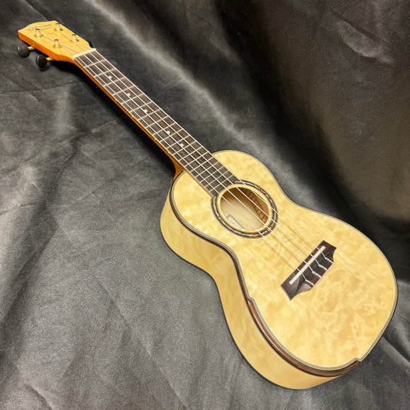 Ohana CK-150QEL Quilted Eucalyptus Concert Ukulele