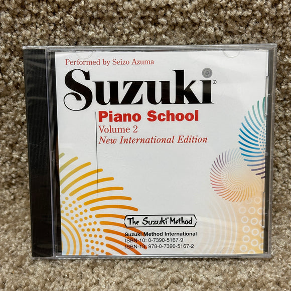 Suzuki Piano School CD Performed by Seizo Azuma Volume 2