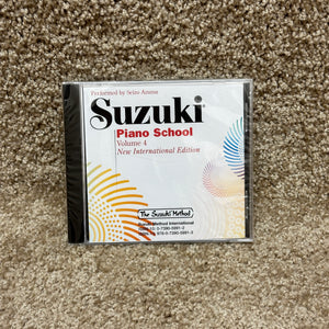 Suzuki Piano School CD Performed by Seizo Azuma : Volume 4