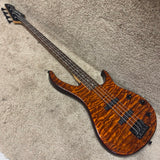 Peavey BXP Millennium 4 Quilt Amber Top w/ Bartolini Pickups 2003