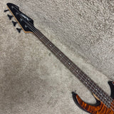Peavey BXP Millennium 4 Quilt Amber Top w/ Bartolini Pickups 2003