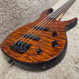 Peavey BXP Millennium 4 Quilt Amber Top w/ Bartolini Pickups 2003