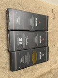 Axe Heaven Mini Guitar Empty Boxes Lot of 3 Lynyrd Skynyrd Dimebag Darrell Stevie Ray Vaughan