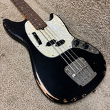 Fender JMJ Road Worn Mustang Bass Black w/ Orig Gig Bag
